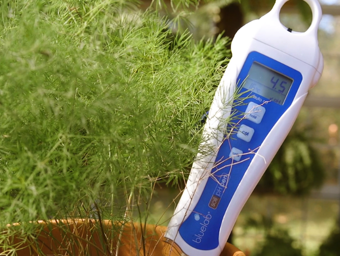 Medidor de pH para suelos