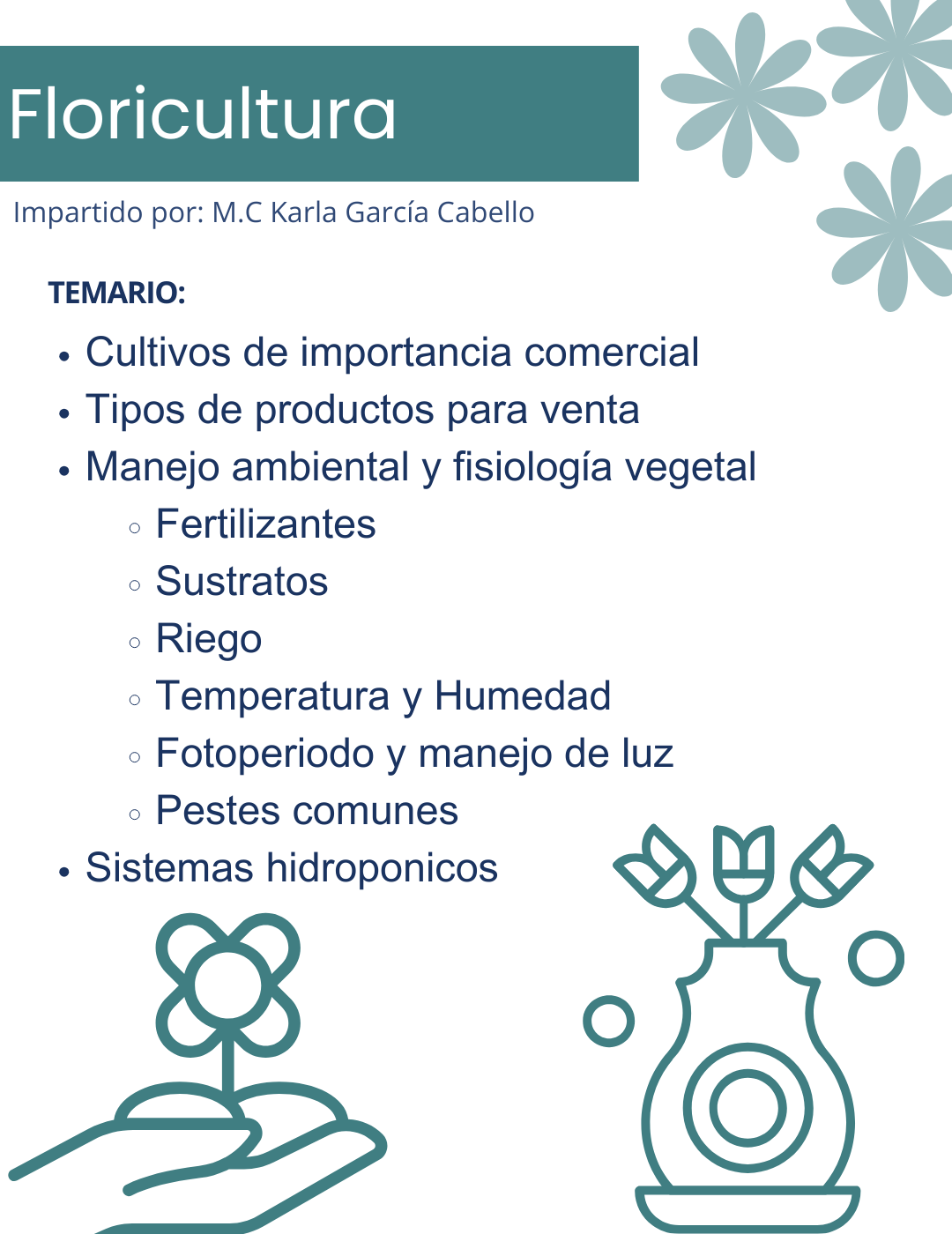 Curso de Floricultura