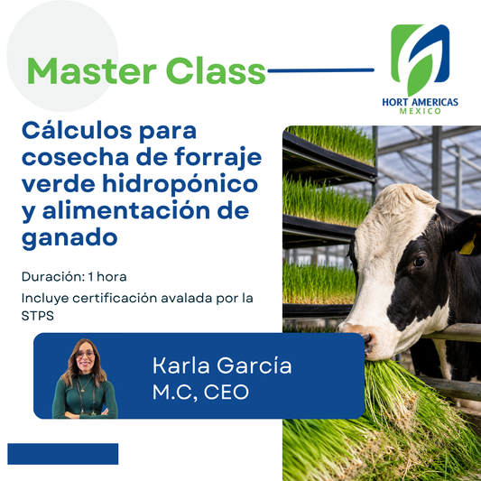 MASTERCLASS: CÁLCULOS PARA COSECHA Y ALIMENTACIÓN DE GANADO CON FVH