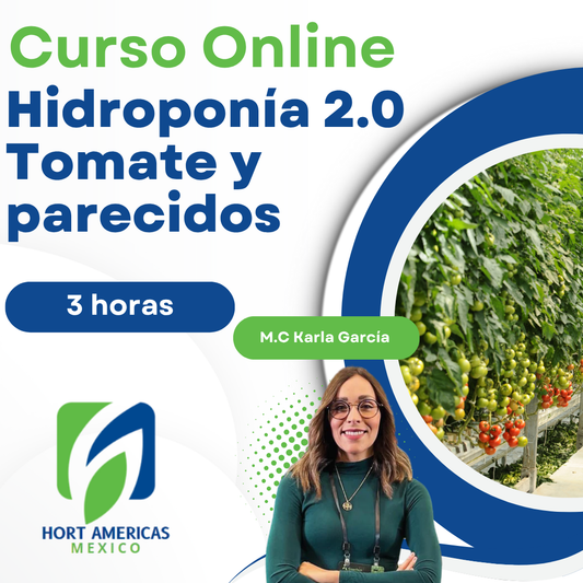 Curso Hidroponia 2.0 Jitomates y parecidos