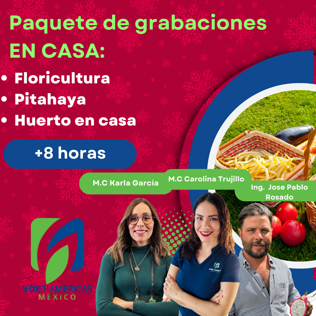 Paquete de cursos: Cultivo en casa