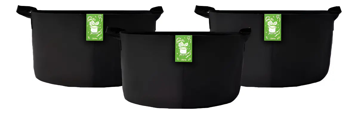 KIT 3 piezas de Maceta de cultivo Geotextil GAPY